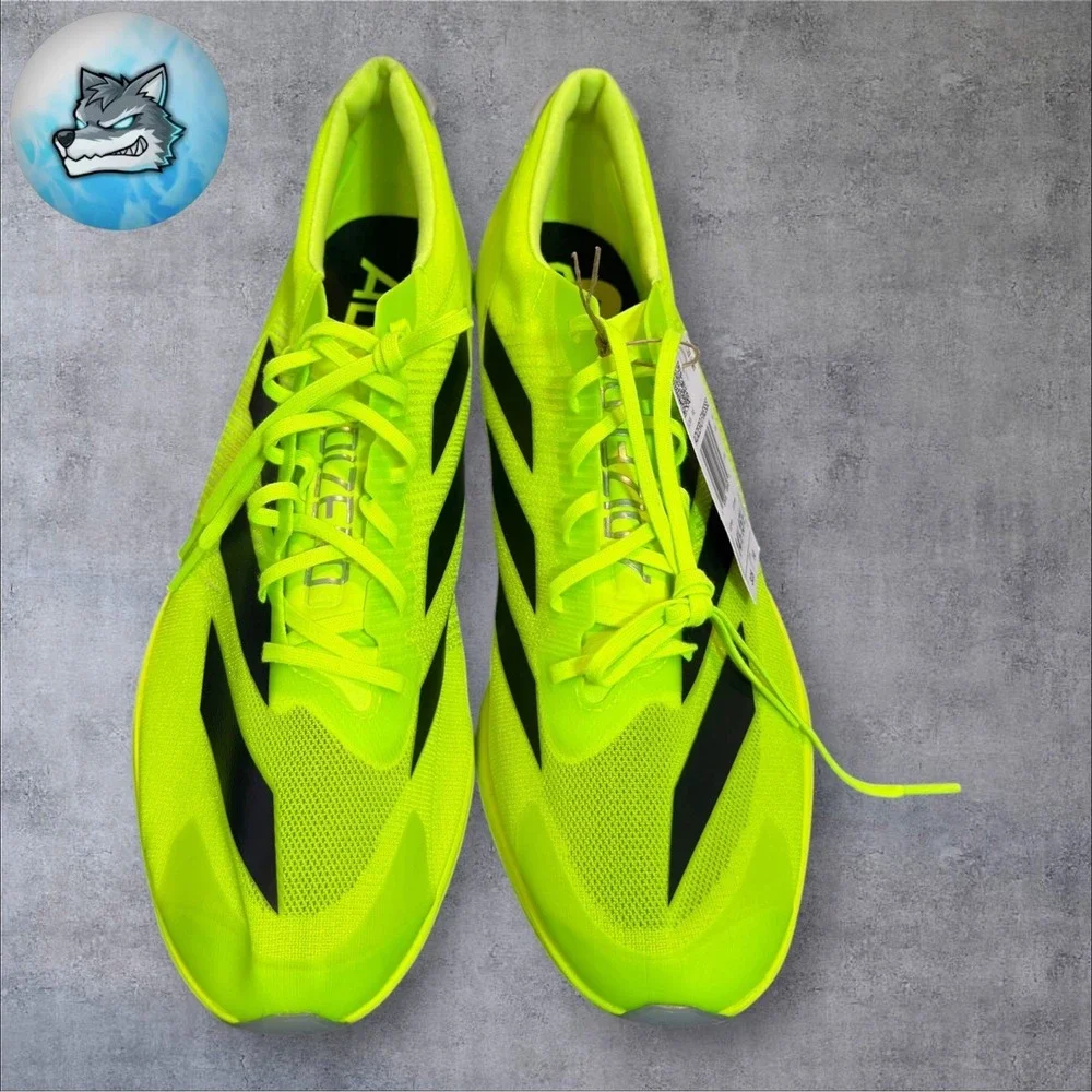 Adidas Adizero Finesse Track Spikes Lucid-Lemon/Black Men's Size 14.5 IG2018